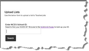 Upload List 